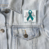 Myasthenia Gravis Vierkante Button 5,1 Cm (In situ)