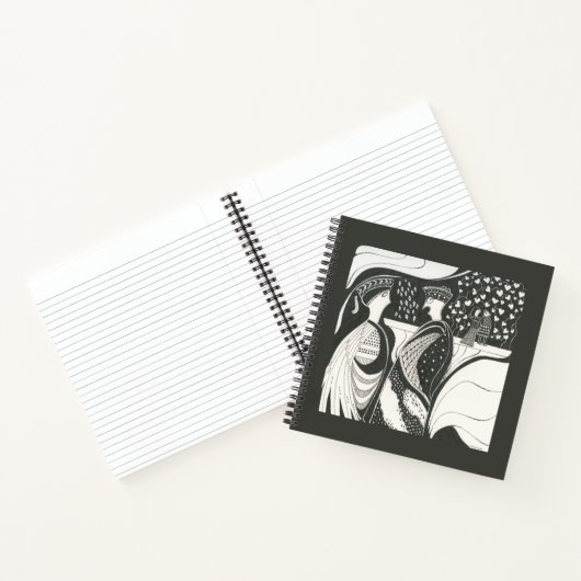 Myceense Grieks geïnspireerd Gossips Notitieboek (Binnen)