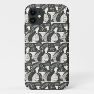 Myceense Griekse geïnspireerde B & W Gossips iPhon iPhone 11 Hoesje