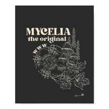 Mycelia het originele retro ontwerp van WWW