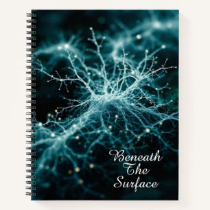 Mycelium Netwerk Kunst Diepe ecologische verbind Notitieboek