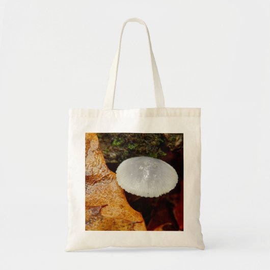 Mycena stylobates Mushroom Canvas tas (Voorkant)