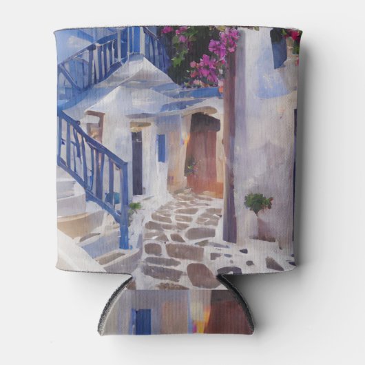 Myconos  coffee mug blikjeskoeler (Voorkant)