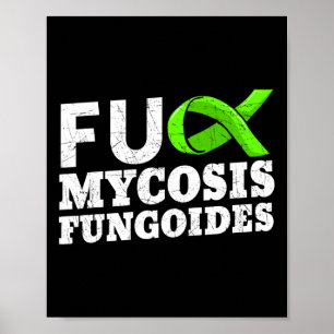 Mycosis Fungoides Mf Bloedlymfoom Kanker Bewustzij Poster