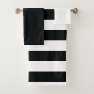 Mydeas Bandes épaisses noires et blanches