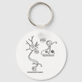 Myelin Pusher Sleutelhanger (Voorkant)