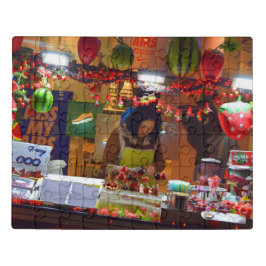 Myeongdong in Zuid-Korea Puzzel