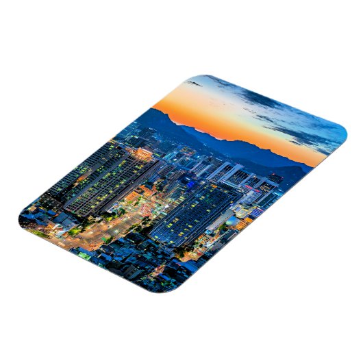 Myeongdong, Seoul, Zuid-Korea Magneet (Linkerzijde)