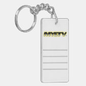 MYETV Acryl Key Ring Sleutelhanger (Voorkant Links)
