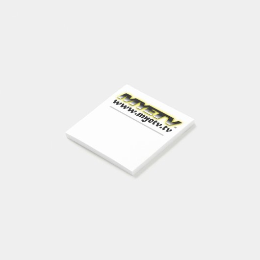 MYETV postit ® Post-it® Notes (Schuin)