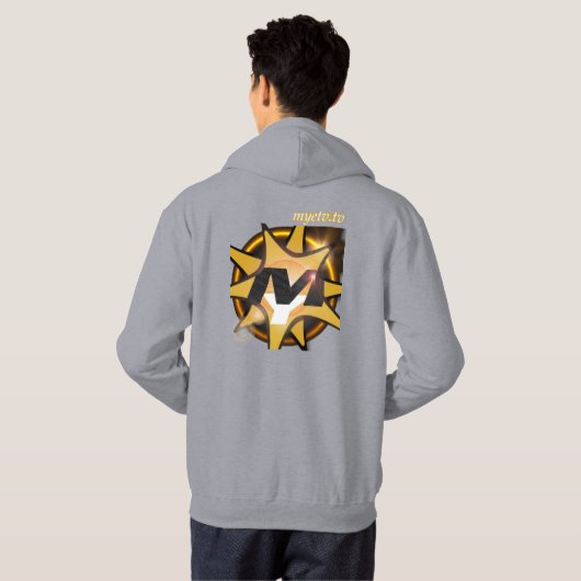 MYETV's Man-overtrokken Sweatshirt MultiColor (Achterkant volledig)