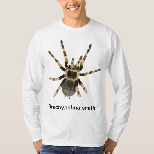 Mygale sur un t-shirt (Devant)