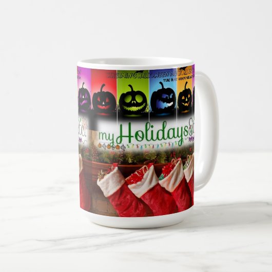myHolidays Big Logo 2 Large Mug (Devant droit)