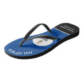 MyJiuJitsuStore FlipFlop Blue Belt Edition Teenslippers (Schuin)
