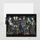 Myka Jelina Steampunk Circus Fairies Briefkaart (Voorkant / Achterkant)