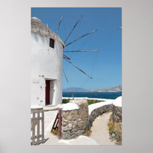 Mykonos - Affiche