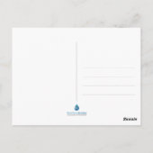 Mykonos - Ag. Carte postale de l'église Nikolaos (Dos)