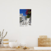 Mykonos Alley Fine Art Print (Keuken)
