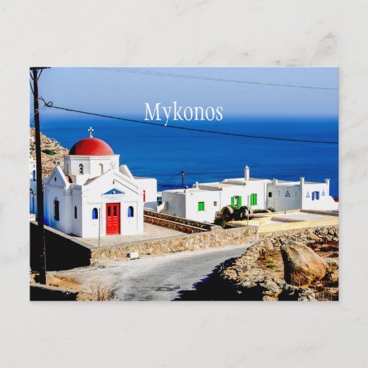 Mykonos Briefkaart (Voorkant)