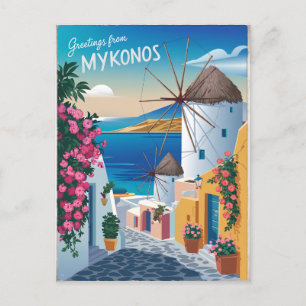 Mykonos briefkaart