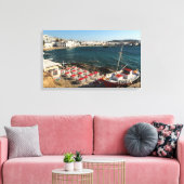 Mykonos Canvas Afdruk (Insitu (Woonkamer))