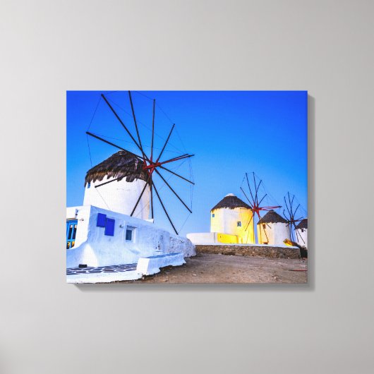 Mykonos Canvas Afdruk (Voorkant)