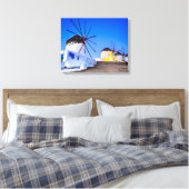 Mykonos Canvas Afdruk (Insitu (Slaapkamer))