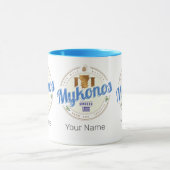 Mykonos Cycladen Griekenland souvenir Mok (Midden)