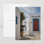 Mykonos Grèce Carte Postale de Voyage (Devant / Derrière)