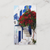 Mykonos, Grèce, îles grecques, cartes de visite (Dos)