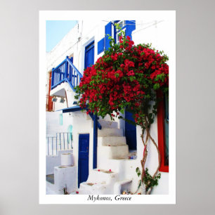 Mykonos, Grèce POSTER