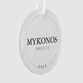 Mykonos, Grèce Simple Voyage International (devant)