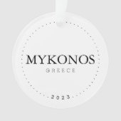 Mykonos, Grèce Simple Voyage International (devant)