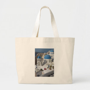 Mykonos Greece Travel Grote Tote Bag