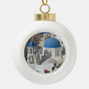 Mykonos Greece Travel Keramische Bal Ornament