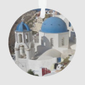 Mykonos Greece Travel Ornament (achterkant)