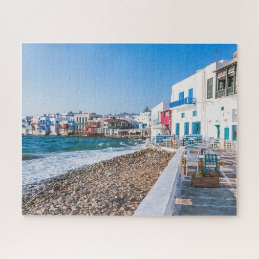 Mykonos, Griekenland Legpuzzel (Horizontaal)