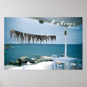 Mykonos, Griekenland Poster
