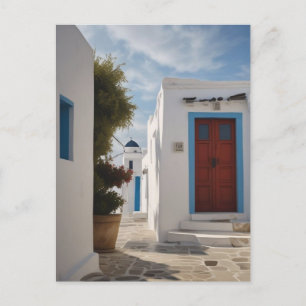 Mykonos Griekenland Reis Briefkaart