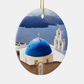 Mykonos Griekenland Reis Europe Toerisme Santorini Keramisch Ornament (Rechts)