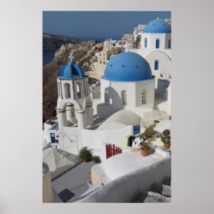 Mykonos Griekenland Reisposter Poster