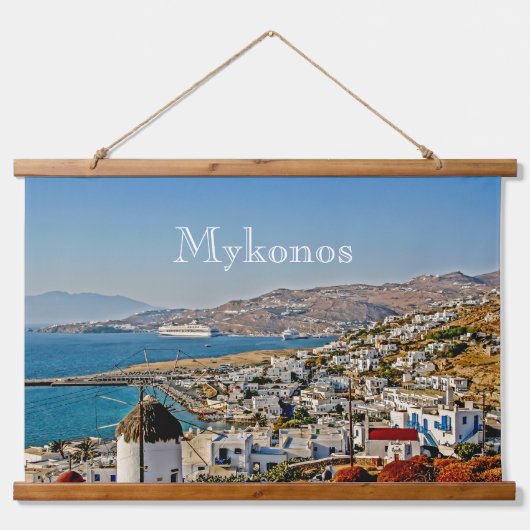 Mykonos Hangend Wandkleed (Voorkant)
