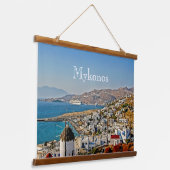 Mykonos Hangend Wandkleed (Gebogen)