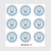 Mykonos Island, Grèce Sticker à pack multiple (Feuille)