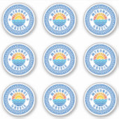 Mykonos Island, Grèce Sticker à pack multiple (Devant)