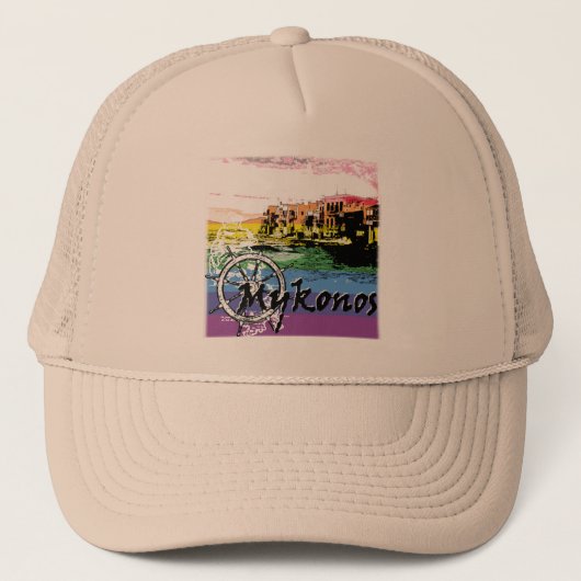 MYKONOS ISLAND TRUCKER PET (Voorkant)