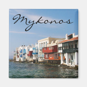 Mykonos Little Venice Fridge Magnet Magneet
