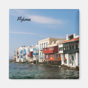 Mykonos Little Venice Fridge Magnet Magneet