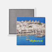 Mykonos magneet (Voorkant / Achterkant)