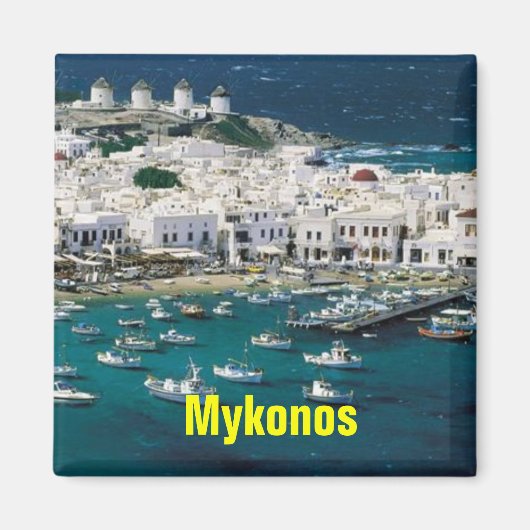 Mykonos magneet (Voorkant)